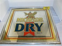 MICHELOB DRY BEER MIRROR