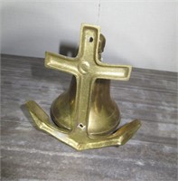5" Wall mounted Brass Bell