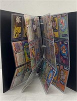 Vintage Topps Pokemon Cards Binder