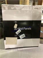 3-D WALL PANELS, APPROX 19.5" SQUARE