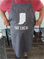 State of Mine Eat Local Indiana Apron