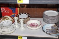 Assorted China Petite Fleur by Sango, Pier One