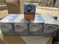 Lot of 17 boxes of alka seltzer heart burn relief