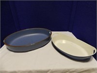 MESA 15" AND COPCO 13" OVAL SERVING DISHES