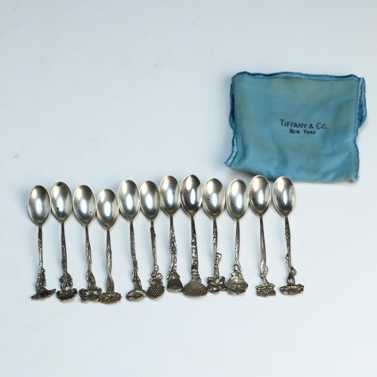 Tiffany and Co. Sterling silver demitasse spoons 1