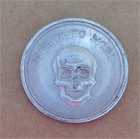 Skull Hobo Style Challenge Dollar Coin
