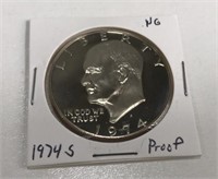 1974s Eisenhower Dollar Coin Proof Ng