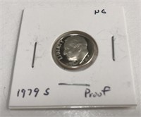 1979s Dime Proof Ng