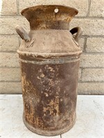 Old Milk Can no Lid 19” No Name Rusted