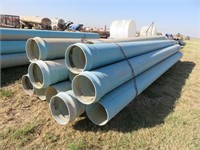 Assorted 12" x 20' +/- PVC Water Pipe