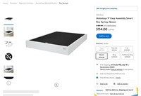 B9837  Mainstays Smart Box Spring, Queen