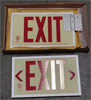 Jessup P50 Exit Signs (14"×8.5")