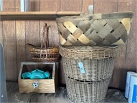 Collection of baskets