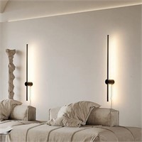 Rc Dimmable Modern Plug In Wall Sconce Set Of Two