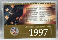 1997 American Eagle Silver Dollar .999 1oz