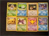 (8) Team Rocket Pokemon Cards w/Holos