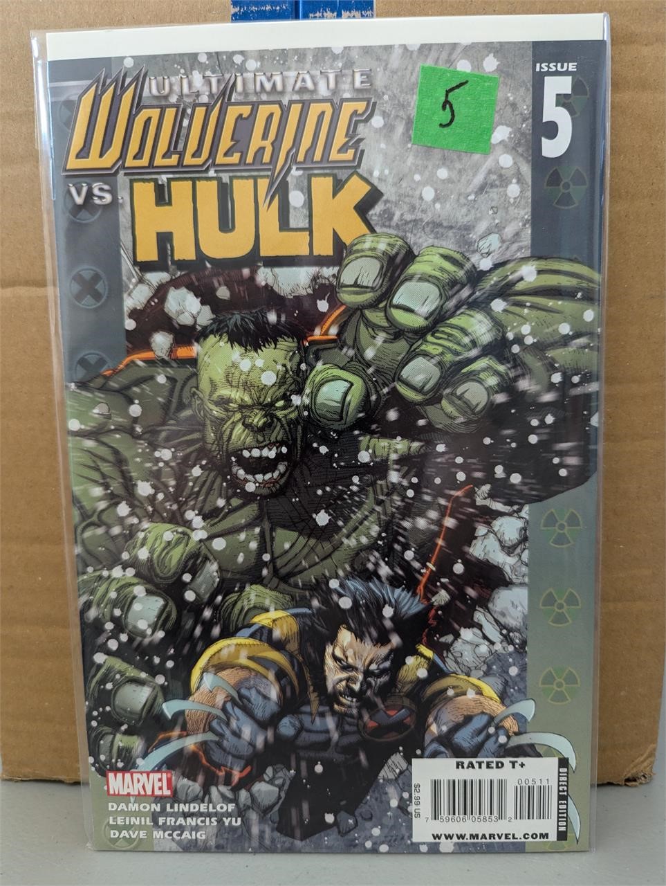 Ultimate Wolverine vs. Hulk #5A (2009)