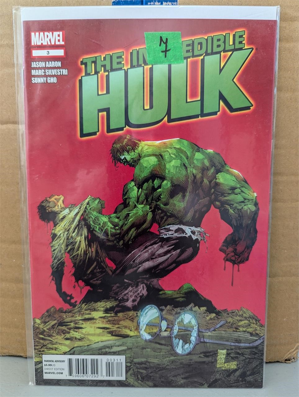 The Incredible Hulk, Vol. 3 #3A (2011)