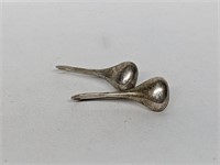 .925 Sterling Silver Drop Earrings
