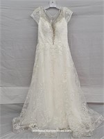 Brilliant Bridal Private Label Ivory Wedding Dress