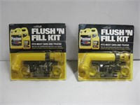 NIP Two Flush N' Fill Kits See Info