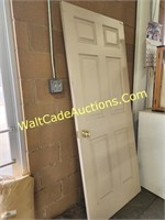 Wooden Door ( beige)
6 ft 7 in tall x 2 ft 8 in