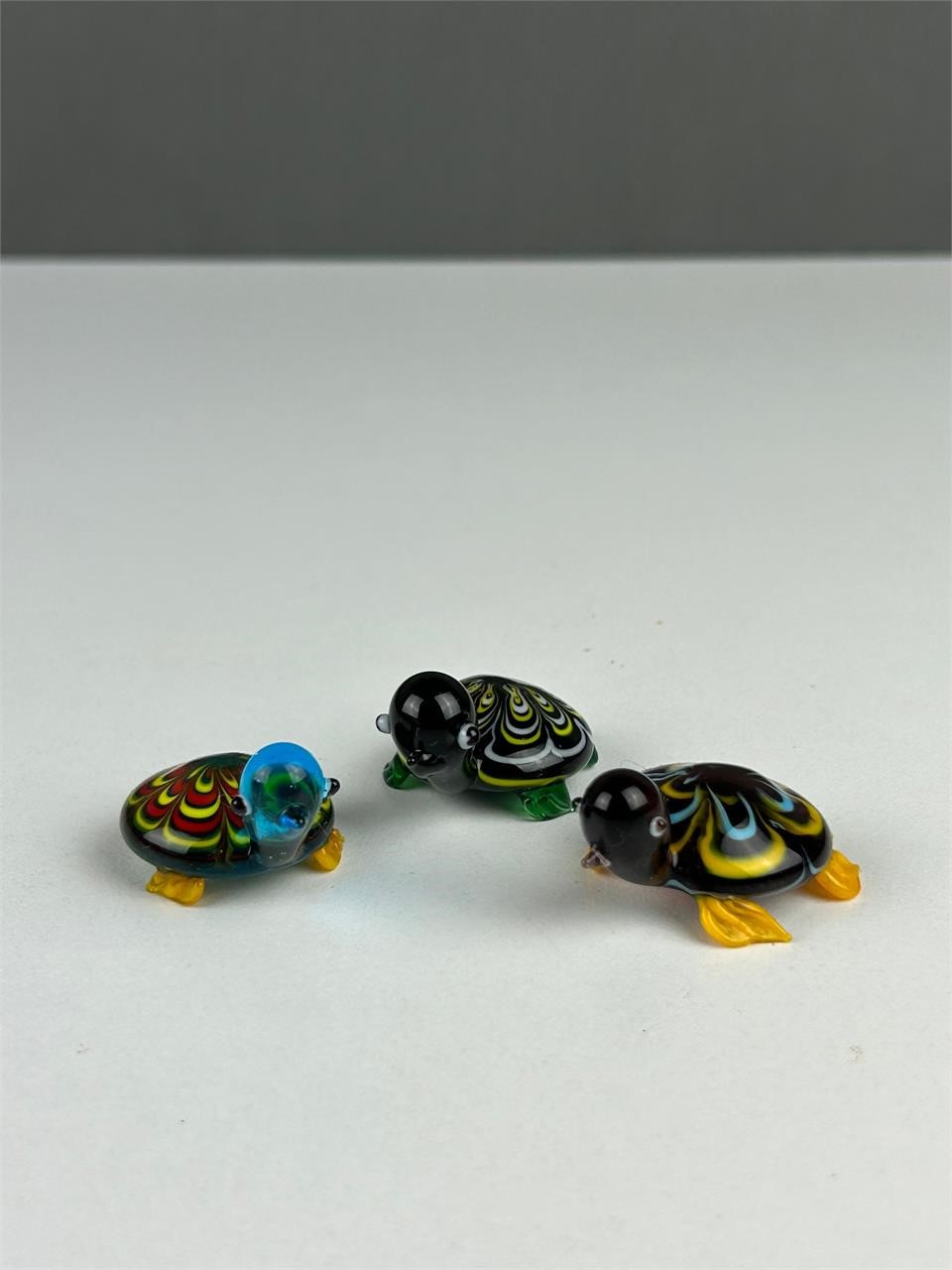 Small glass art Turtles