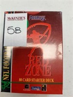 DON RUSS RED ZONE NFL CARDS 80 CARDS