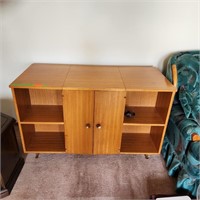 Record Player Cupboard - size 49.5"x21.5"x31"