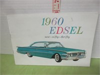 1960 FORD EDSEL CAR DEALERSHIP BROCHURE
