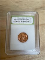 1969-S Lincoln Penny Cent Brilliant Uncirculated