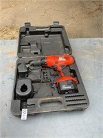 Black/Decker Firestorm 12v drill, charger, battery