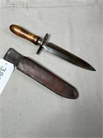 File Handle Steel Blade Knife