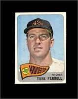 1965 Topps #80 Turk Farrell EX to EX-MT+