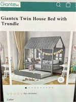 twin size house bed-no trundle