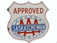 AAA APPROVED D/S METAL SIGN