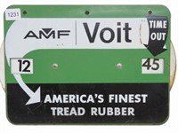 AMF SST TIME OUT SIGN "AMERICAS FINEST TREAD