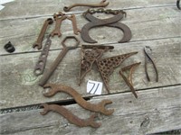 VINTAGE IMP WRENCHES, TONGS AND MORE