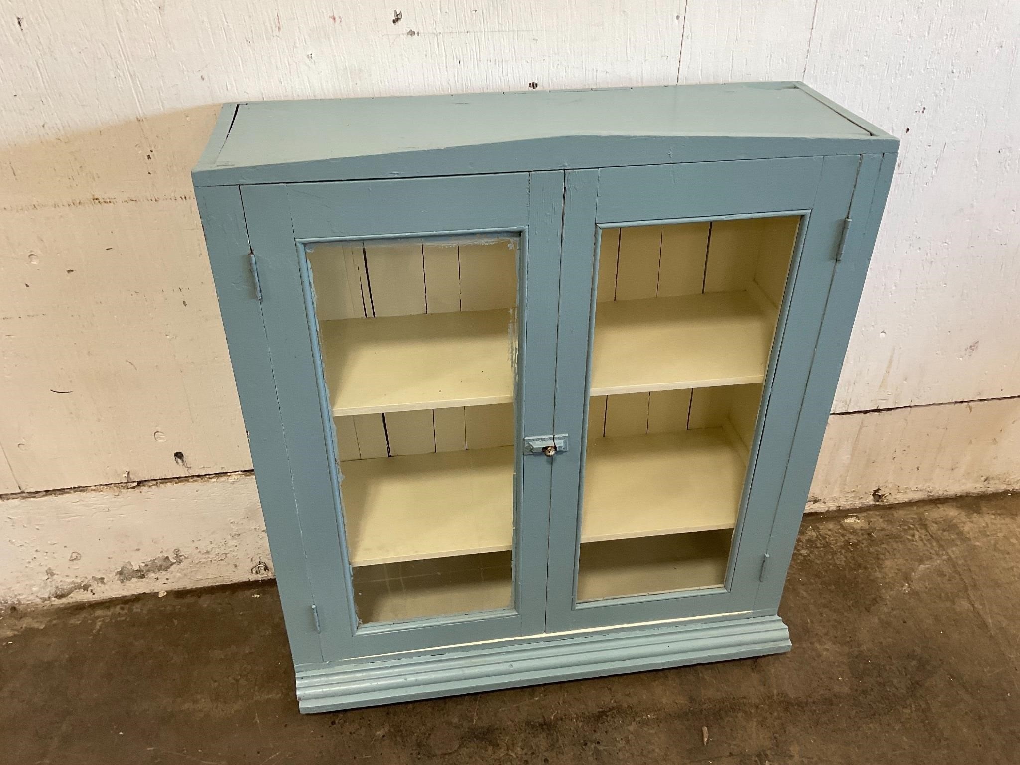 Cute Baby Blue Cabinets