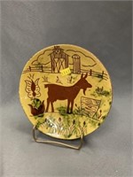 Breininger Redware Plate