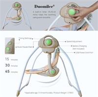 Duomilee Baby swing