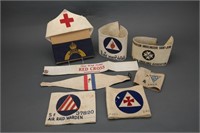 28 items, mostly armbands. Largely WWII.
