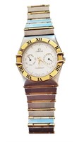 OMEGA CONSTELLATION GOLD STAINLESS STEEL WATCH