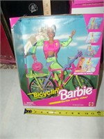 Bicyclin Barbie Doll