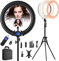 Ring Light with Wireless Remote and iPad Holder, 1