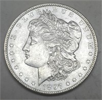 1897 Morgan Silver Dollar BU