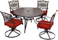 $1119  Hanover Traditions 5PC Patio Dining Set 48