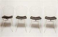 Harry Bertoia for Knoll Modern Wire Side Chairs, 4