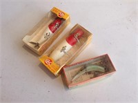 set of 3 South Bend Lures
