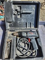 Craftsman 3/8" drill in case